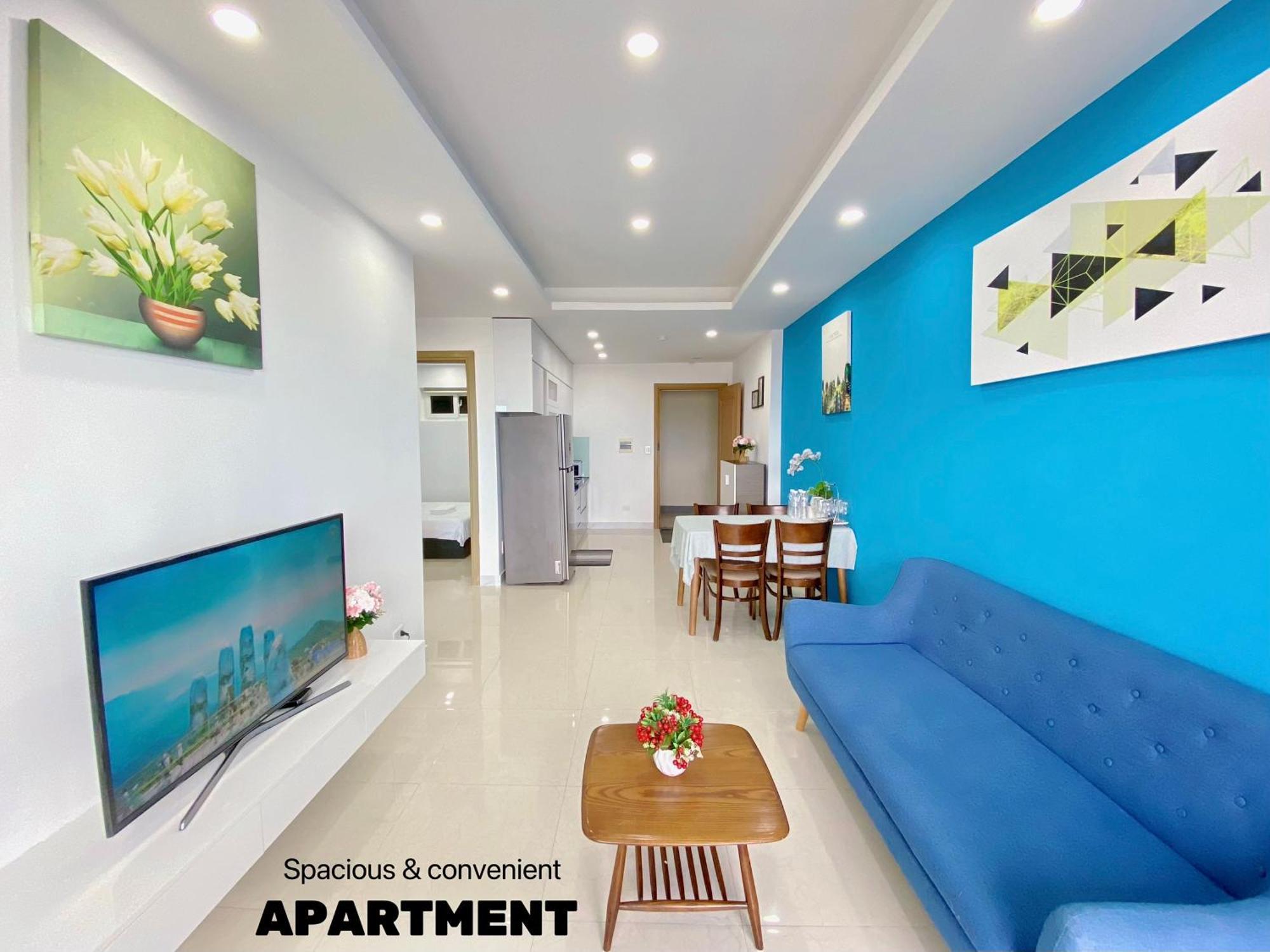 Blue Ocean Apartment At My Khe Дананг Экстерьер фото
