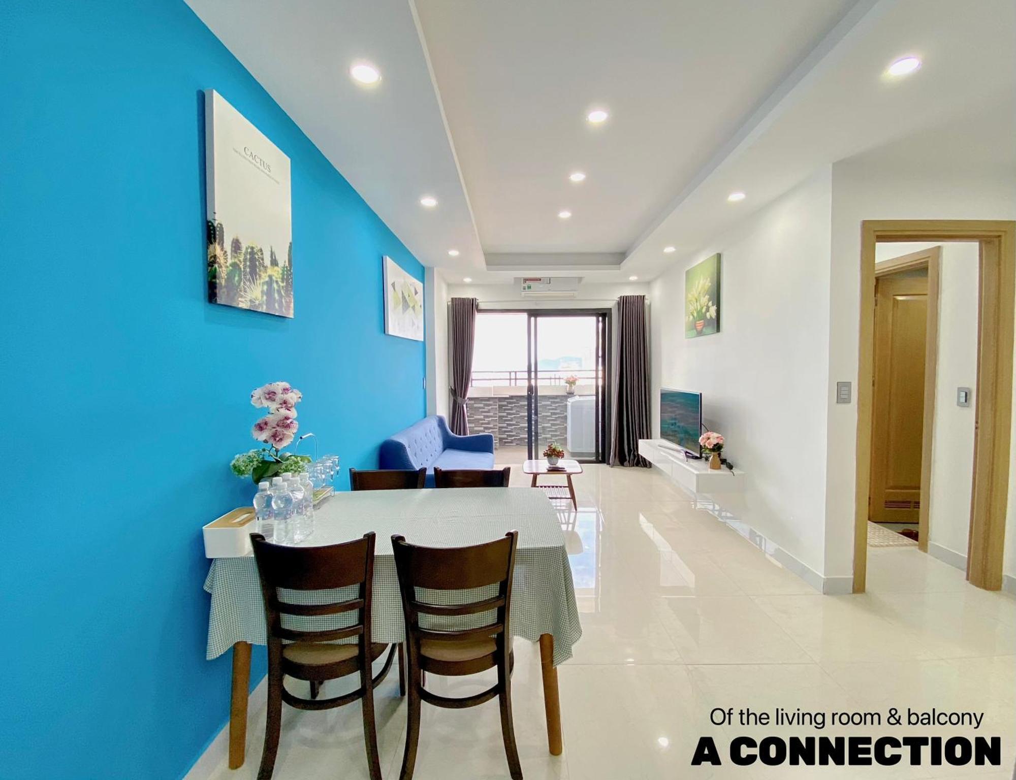Blue Ocean Apartment At My Khe Дананг Экстерьер фото